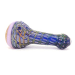 Hand Eeze 5" Gold Fumed with Honeycomb and Slime - Pink