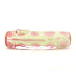 3.5" Hand Eeze Slime Square Glass Pipe - Pink Spots