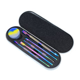 Dab Tool Set w/Case - Rainbow