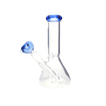 8" Beaker with Color - Blue