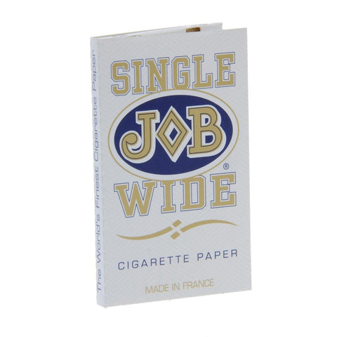 JOB White Single Wide Rolling Papers