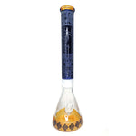  XD-131 Hipster Hieroglyph Water Pipe - Yellow