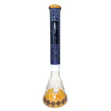  XD-131 Hipster Hieroglyph Water Pipe - Yellow