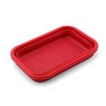 Truweigh Crimson Scale Collapsible Bowl - 1000g x 0.1g - Black / Red Bowl