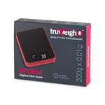 Truweigh Storm Mini Scale - 200g x 0.01g - Red