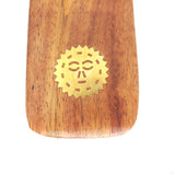 10" Classic Incense Wood Burner - Assorted Designs sun