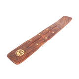 10" Classic Incense Wood Burner - Zodiac Signs Aquarius