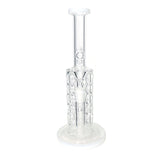 10in K620 Swiss Perc Water Pipe - White