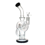 10in Chill Glass JLE-46 Bent Neck Water Pipe - Assorted Colors