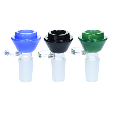 Top Hat Bowl - 14mm Male - Assorted Colors