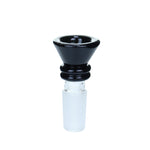 Color Funnel Bowl - 14mm Male - Black