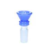 Color Funnel Bowl - 14mm Male - Blue