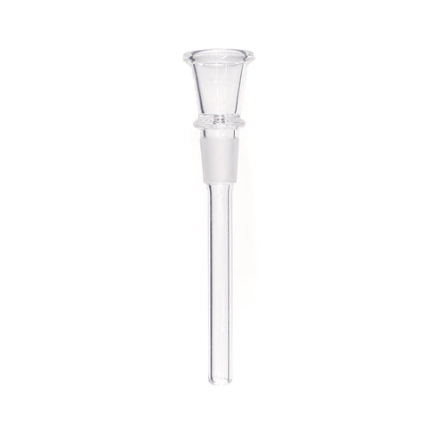 5in Clear Glass Downstem