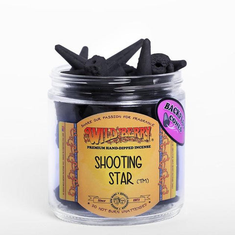 6ct Wildberry Incense Backflow Cones - Shooting Star